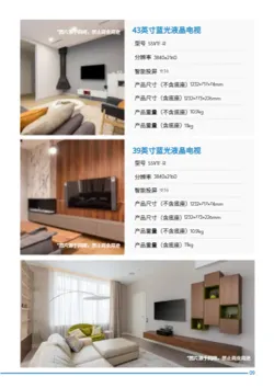 智能家电数字电视产品画册模板 - 第9页