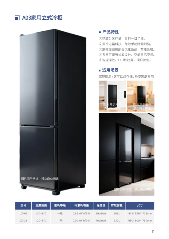 家电冰箱冷柜展示柜产品画册制作 - 第11页