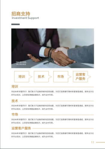 金融证券借贷产品招商画册模板 - 第11页