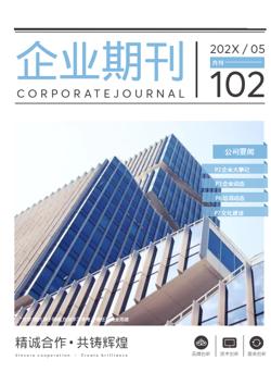 简约商务企业内刊