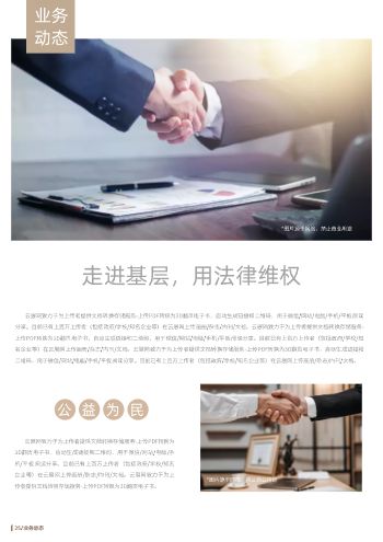 高端律师事务所宣传画册模板 - 第28页
