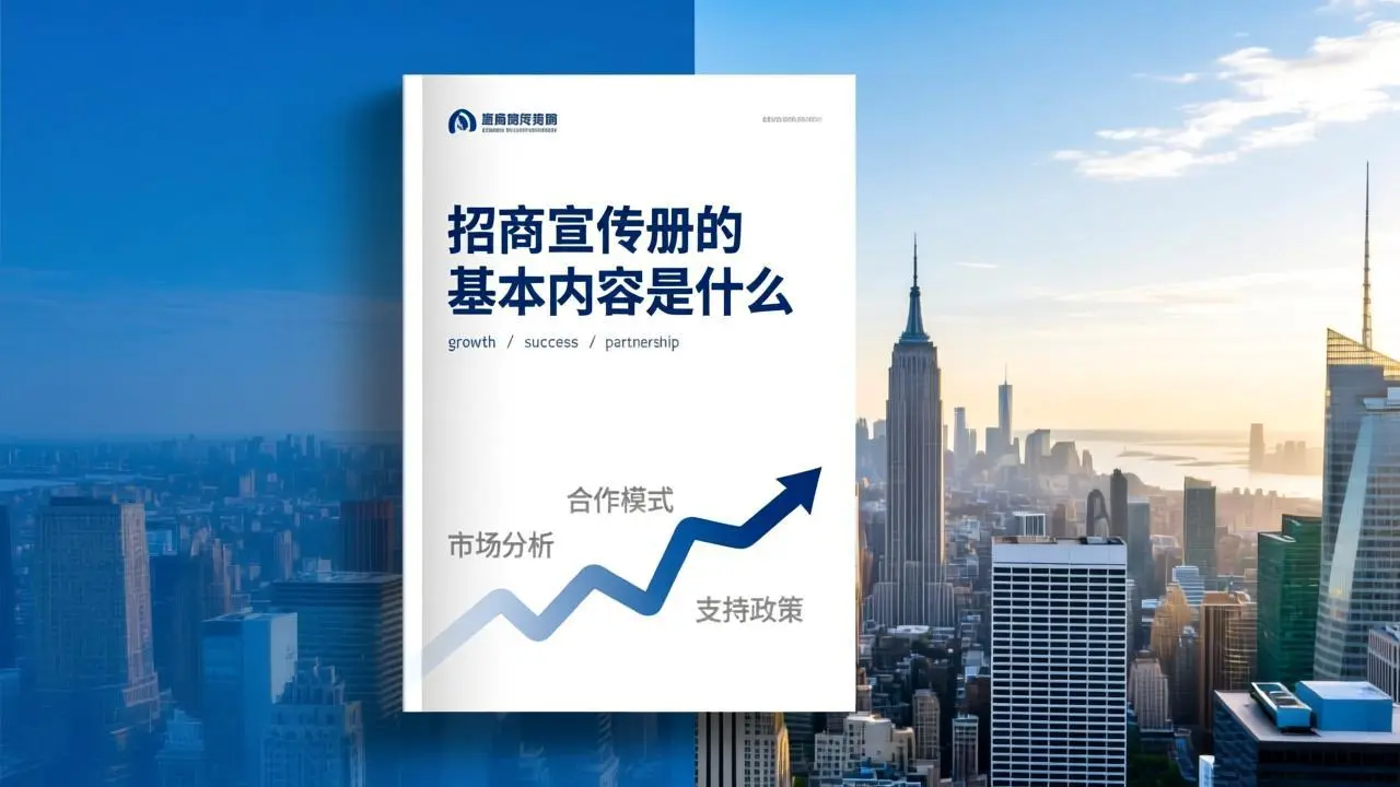 招商宣传册基本内容封面图
