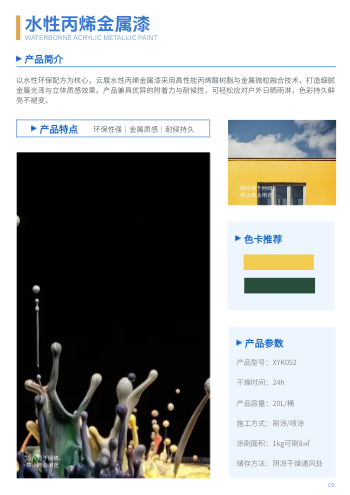 建筑环保墙体涂料产品画册制作 - 第5页
