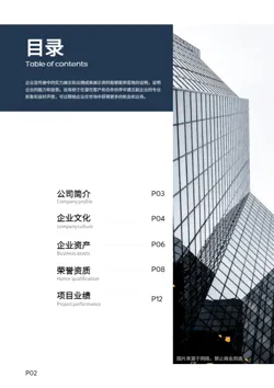 创意通用企业形象宣传画册模板 - 第2页
