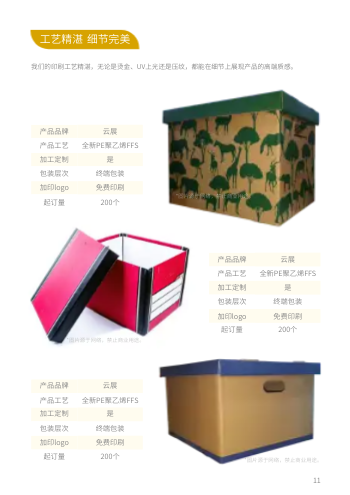 纸盒标签印刷包装定制产品画册模板 - 第11页