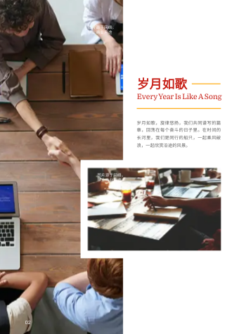 企业部门活动员工风采相册模板 - 第2页