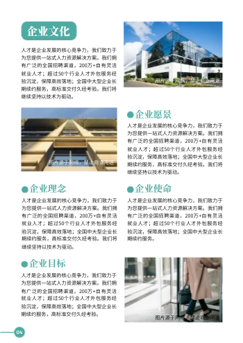 猎头人力资源服务企业画册设计 - 第4页