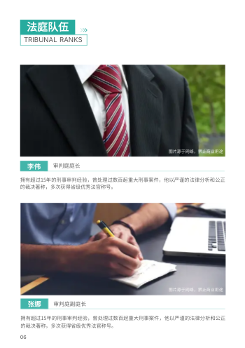 司法机构法院单位企业画册模板 - 第6页