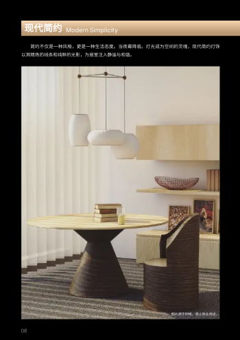 照明灯具灯饰企业画册模板 - 第6页