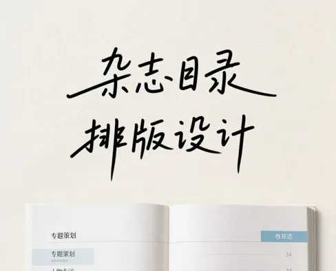 杂志目录封面图