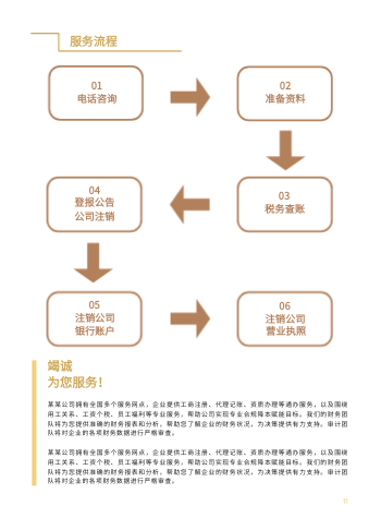 财务咨询财税企业画册模板 - 第11页