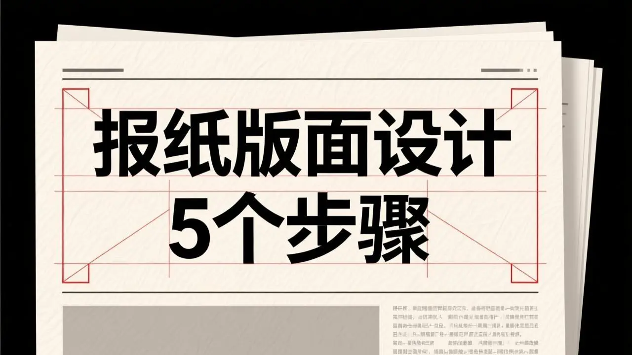 报纸版面封面图