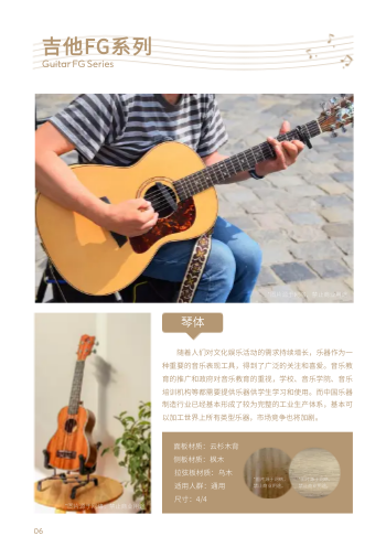 弹拨乐器初学者电吉他产品画册制作 - 第6页