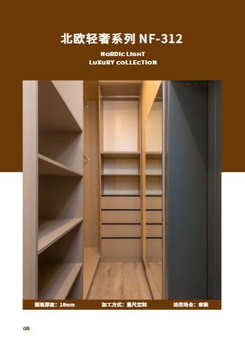 家用移门衣柜卧室衣橱产品画册模板 - 第8页