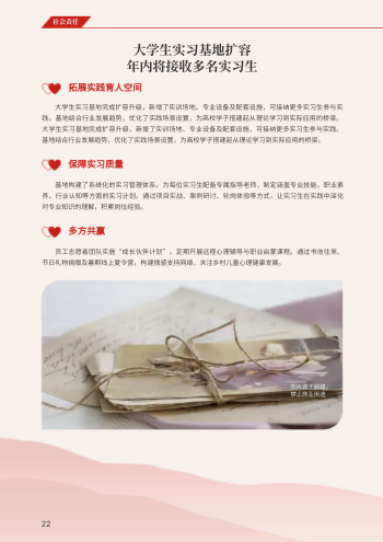 线条商务企业内部资讯期刊制作 - 第22页