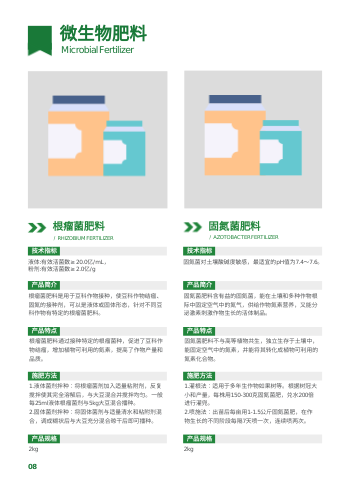 通用型化肥种菜肥料产品画册制作 - 第8页