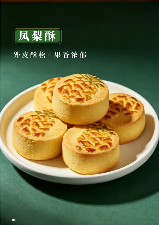 中式传统手工糕点产品目录册模板 - 第8页