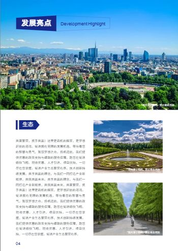 商业地产街道招商宣传册模板 - 第4页