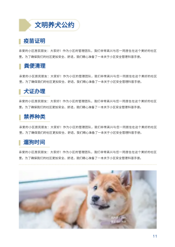 小区物业安全管理事故预防手册模板 - 第11页