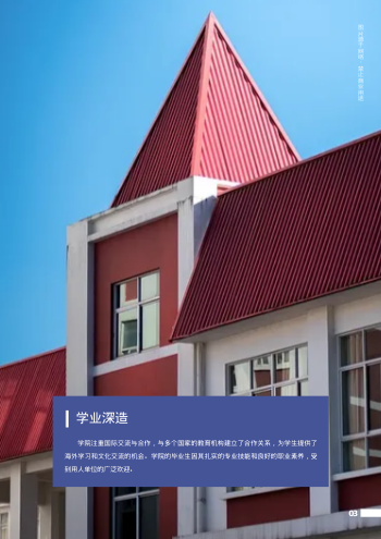 交通职院专科学校招生画册制作 - 第3页