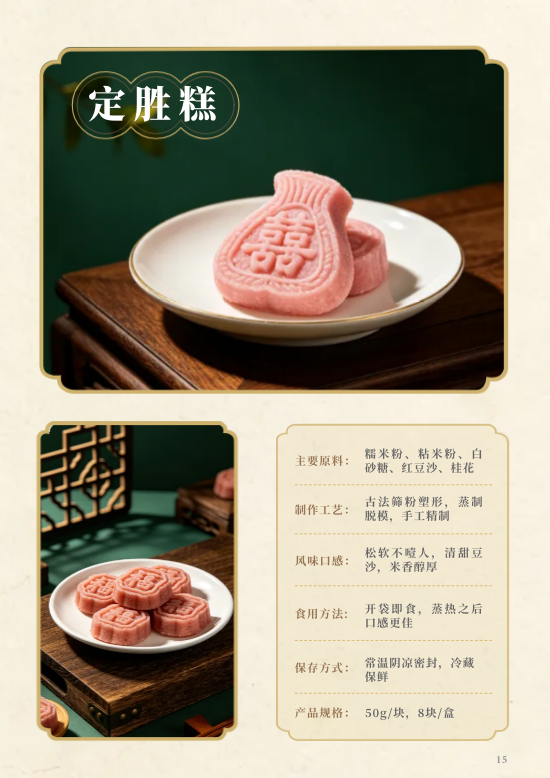 中式传统手工糕点产品目录册模板 - 第15页