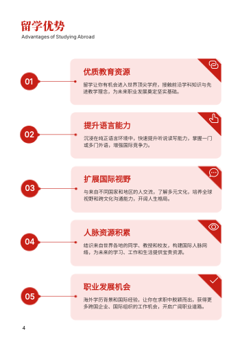 国际教育留学机构招生画册设计 - 第4页