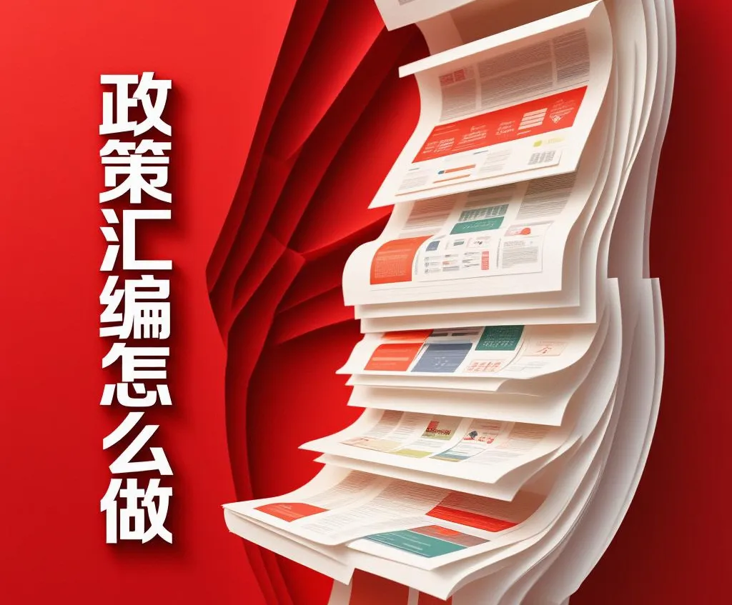 政策汇编怎么做封面图