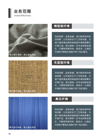 化学纤维化纤企业画册设计 - 第6页