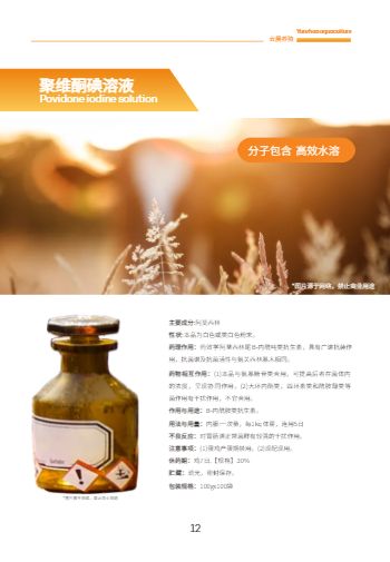 简约畜牧养殖业兽药产品画册设计 - 第19页