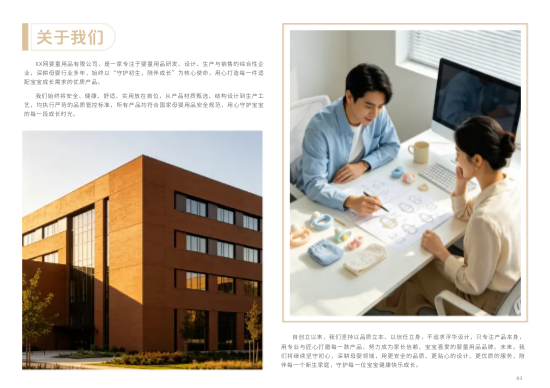 婴童用品育儿产品横版手册制作 - 第3页