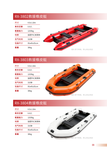 抢险用品救援装备产品画册模板 - 第9页