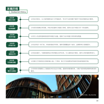 市政绿化园林建设方版企业画册模板 - 第3页