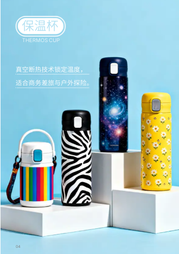 保温杯水杯杯具产品画册设计 - 第4页