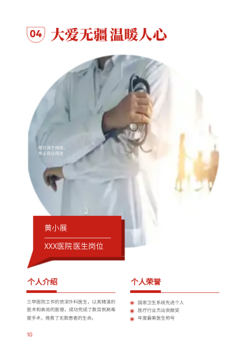 行业先锋杰出工作者事迹画册模板 - 第10页