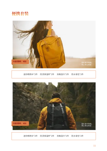 劳动节促销产品价格页手册模板 - 第11页