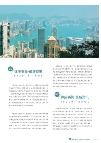 蓝色商务律师事务所宣传画册制作 - 第19页