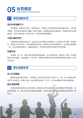 大学运动会篮球联赛秩序册模板 - 第9页