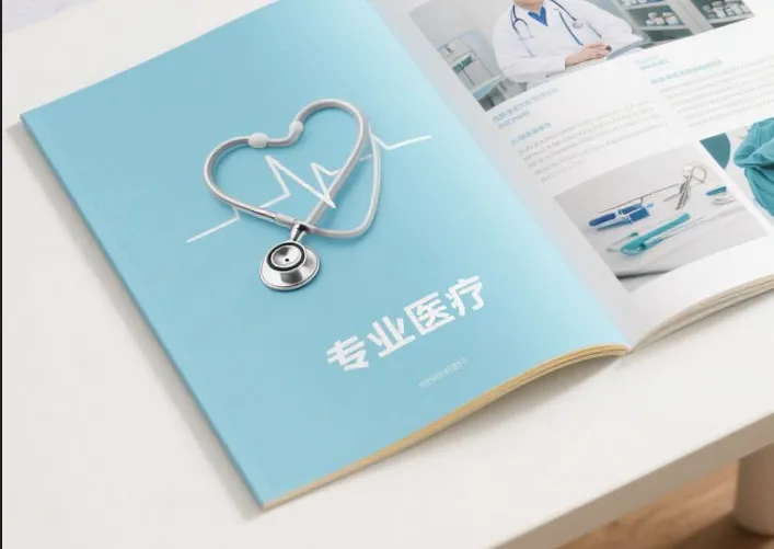 医疗画册设计怎么做？从优秀模板开始学习！