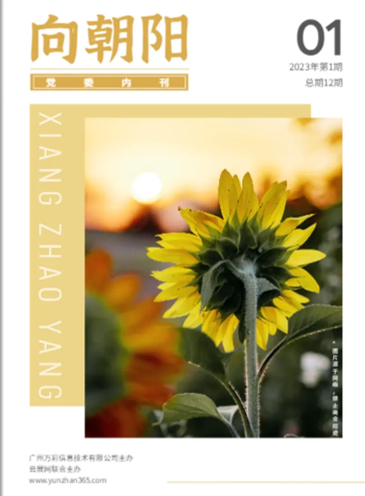 党建内刊设计模板免费