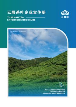 茶叶生产基地企业宣传册